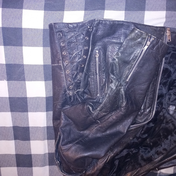 Vintage leather jacket - Picture 5 of 7